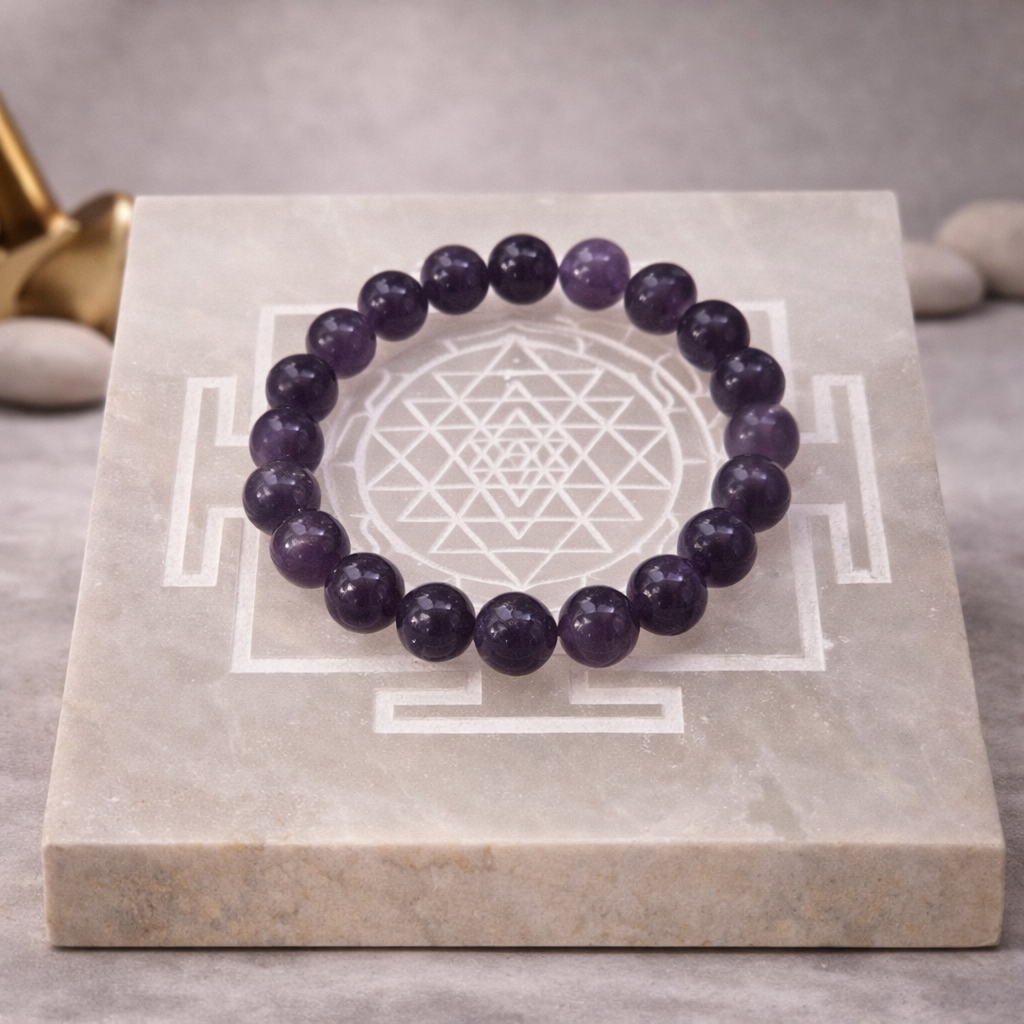 Amethyst Bracelet AAA (10MM)