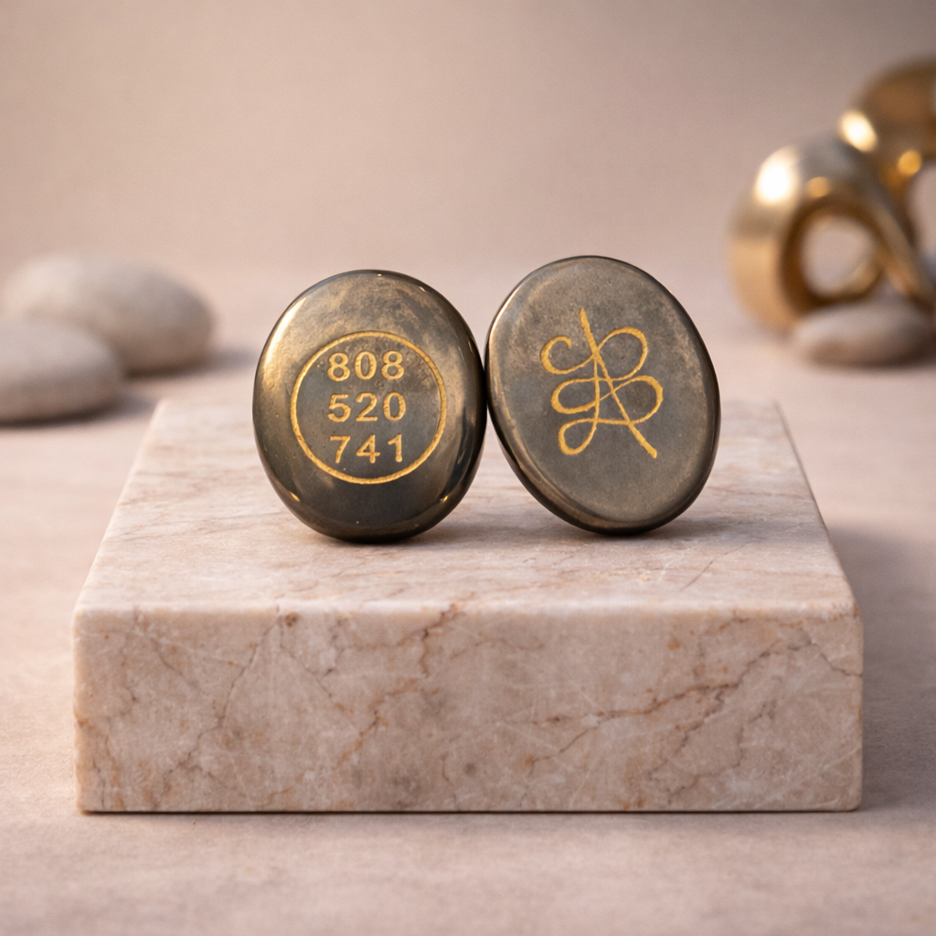 Zibu Coin Pyrite Stone