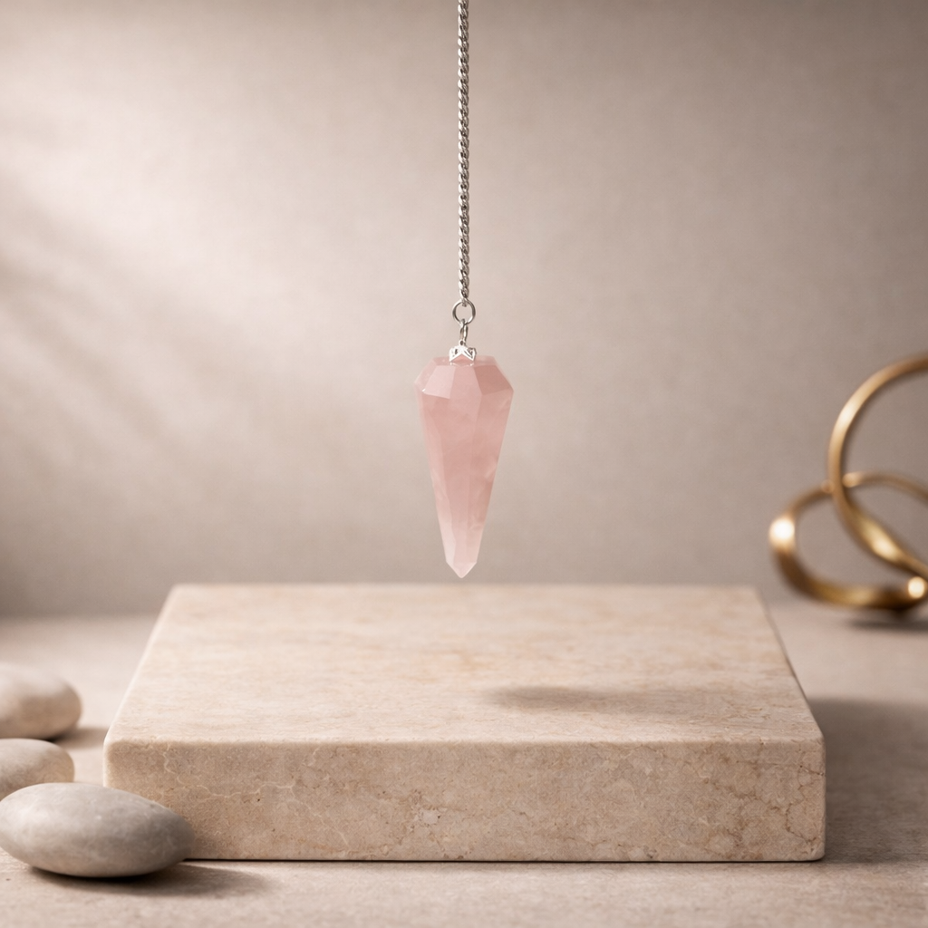 Pendulum of Rose Quartz