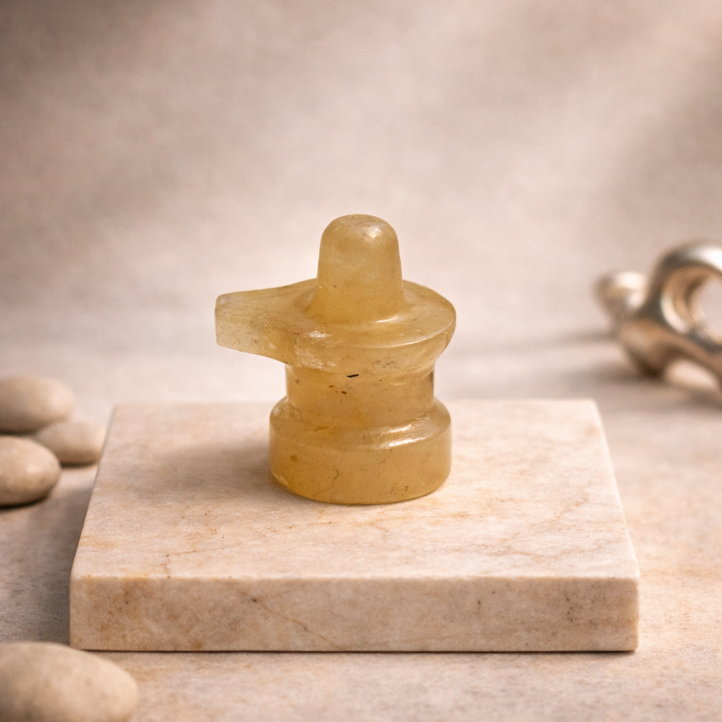 Small Shivling Citrine