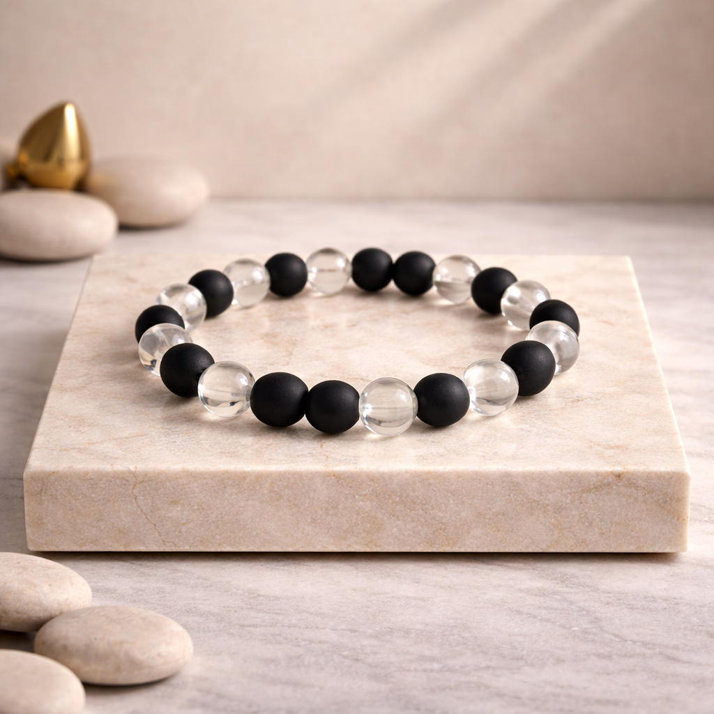 Karanguli & Clear Quartz Bracelet