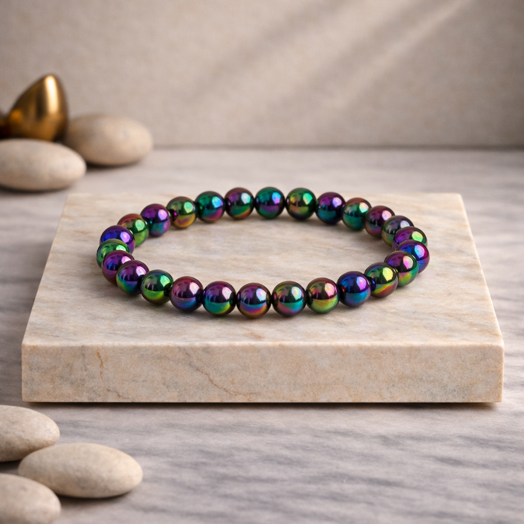 Aura Hematite Bracelet