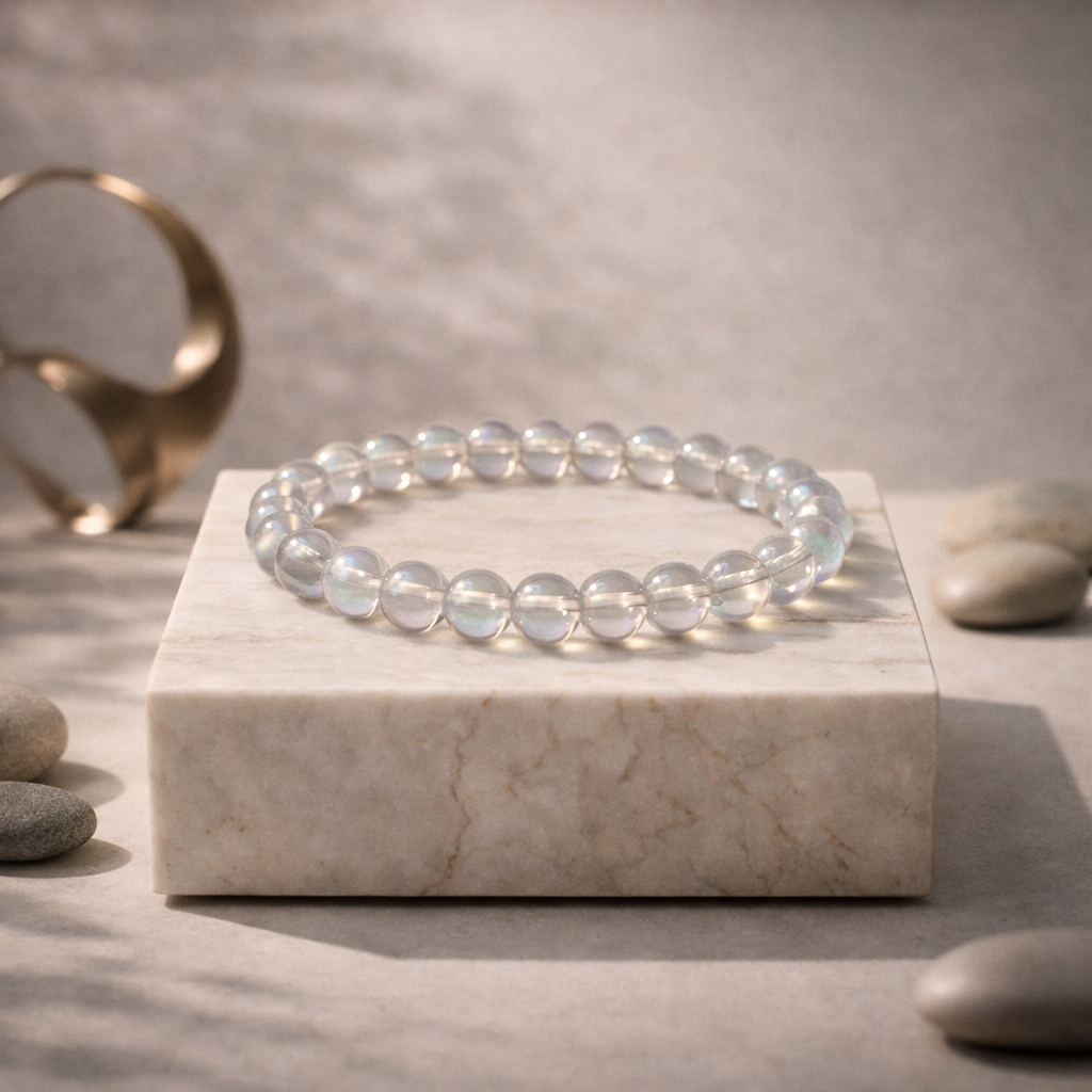 Natural Angel Aura Bracelet