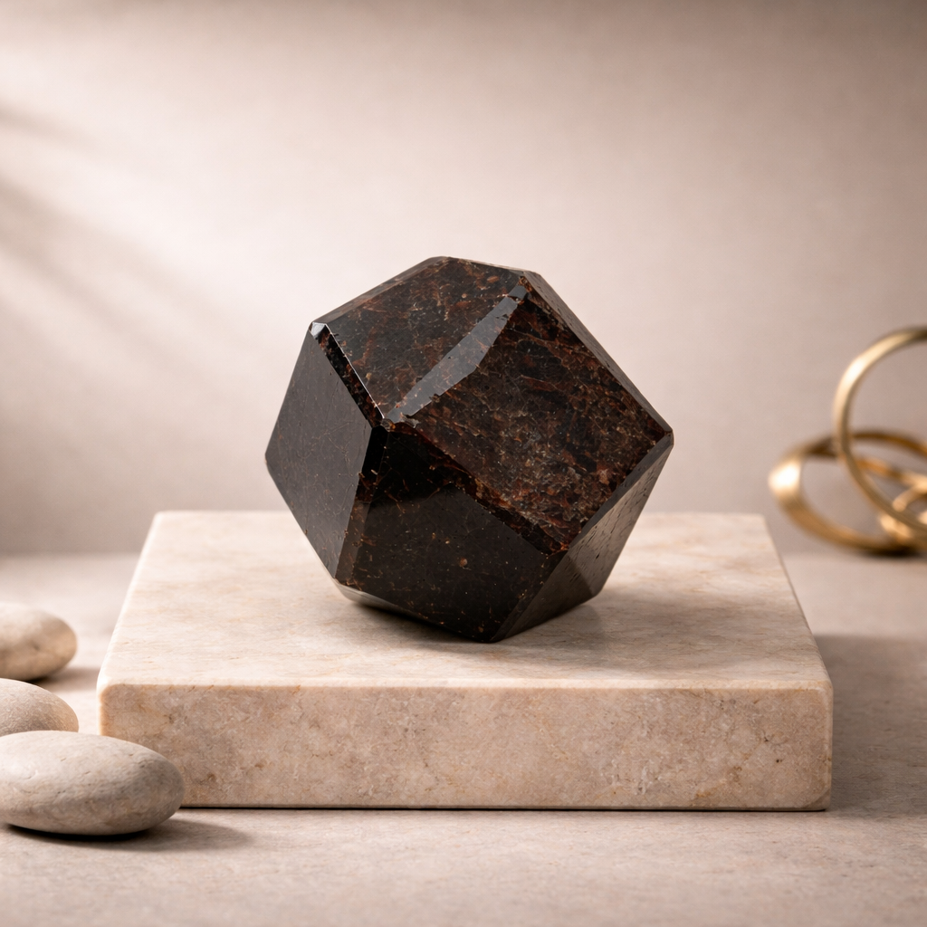 Free Form of Garnet Stone