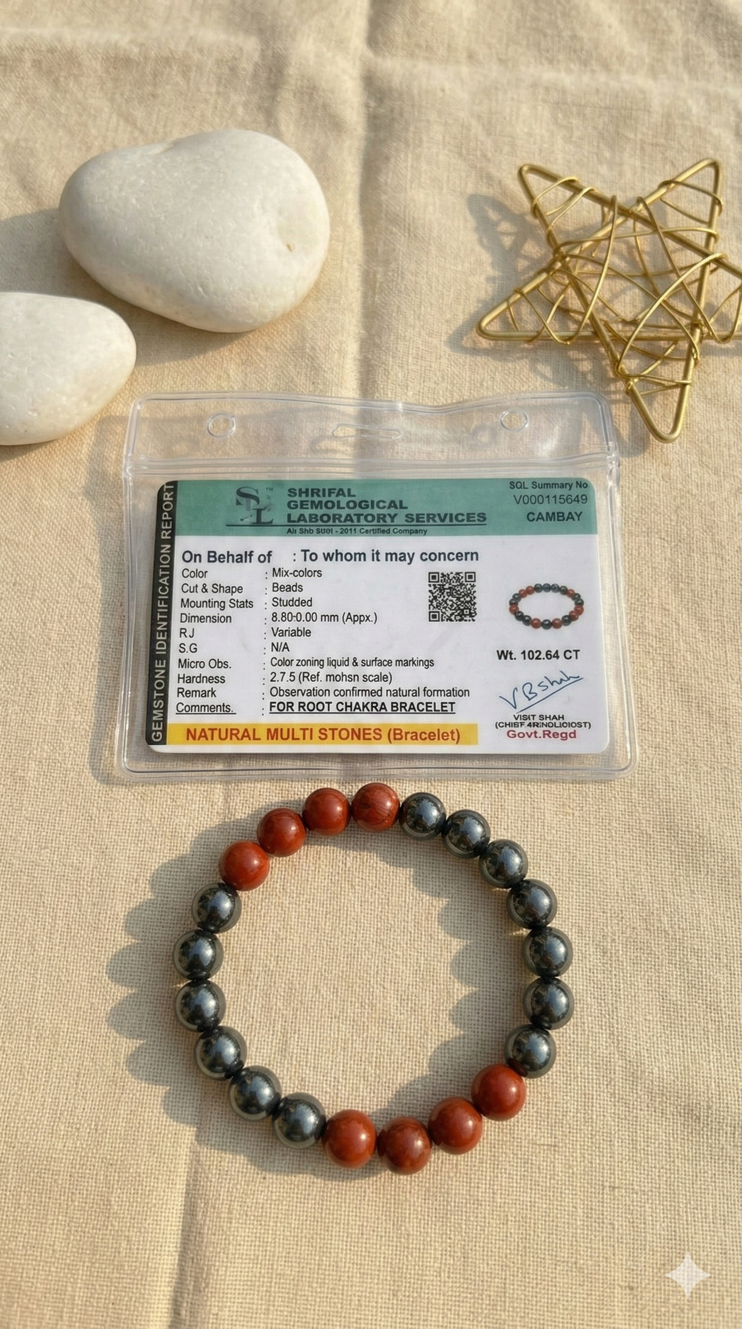 Root Chakra Bracelet