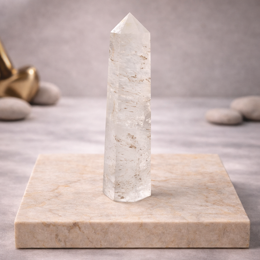 Clear Quartz Tower