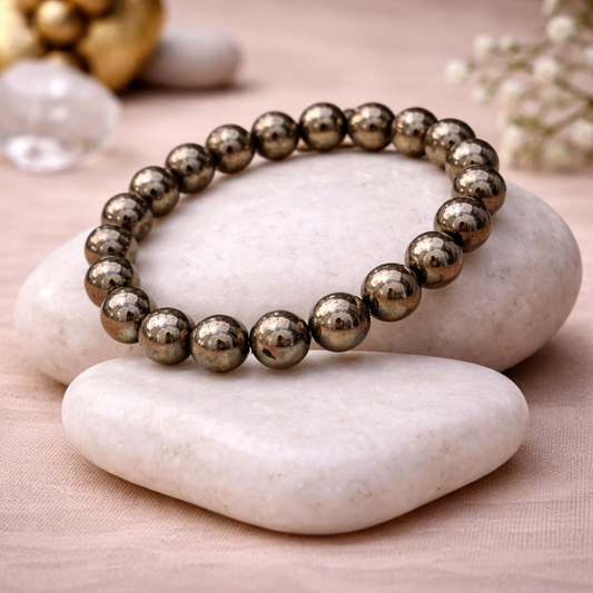 Star Pyrite Bracelet Premium Quality AAA