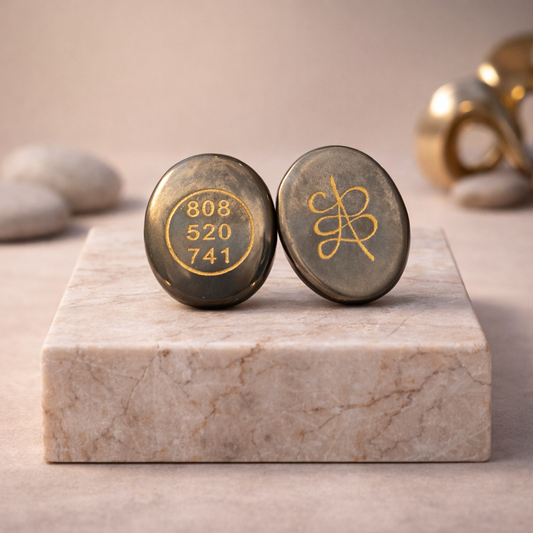 Zibu Coin Pyrite Stone
