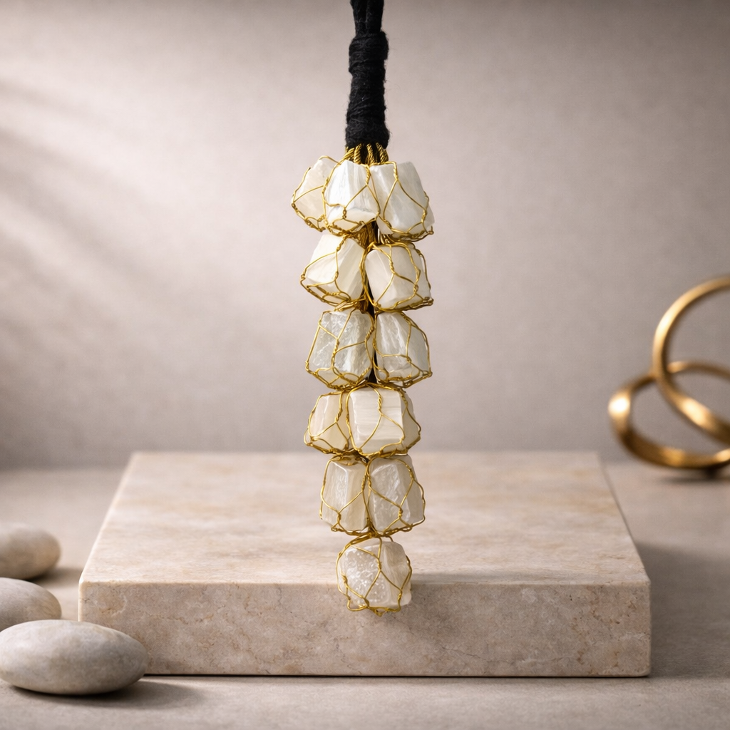 Selenite Door hanger