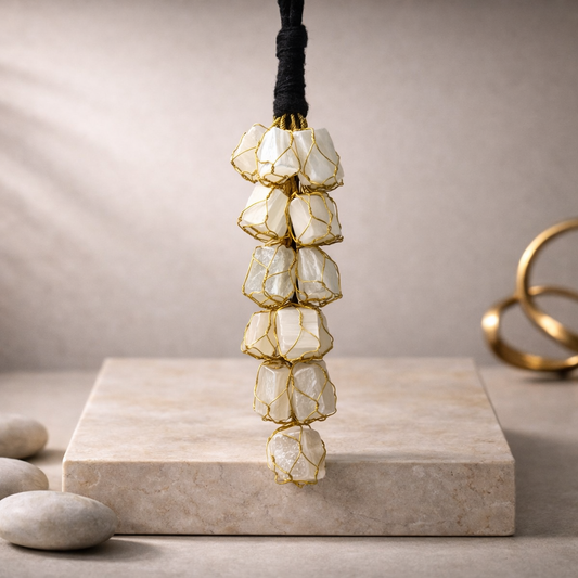 Selenite Door hanger