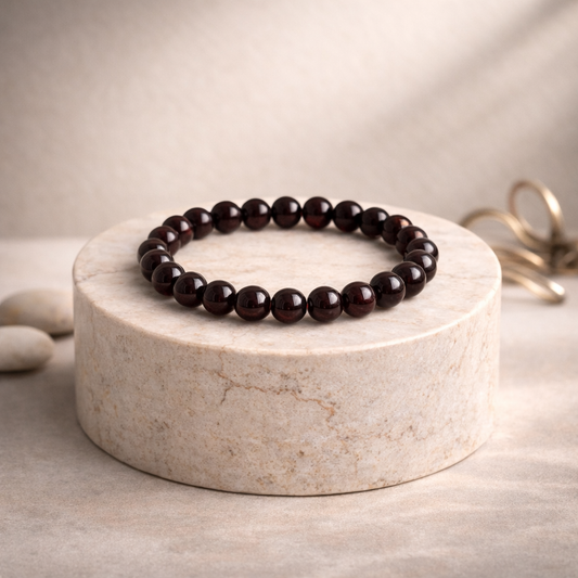 Natural Garnet Bracelet