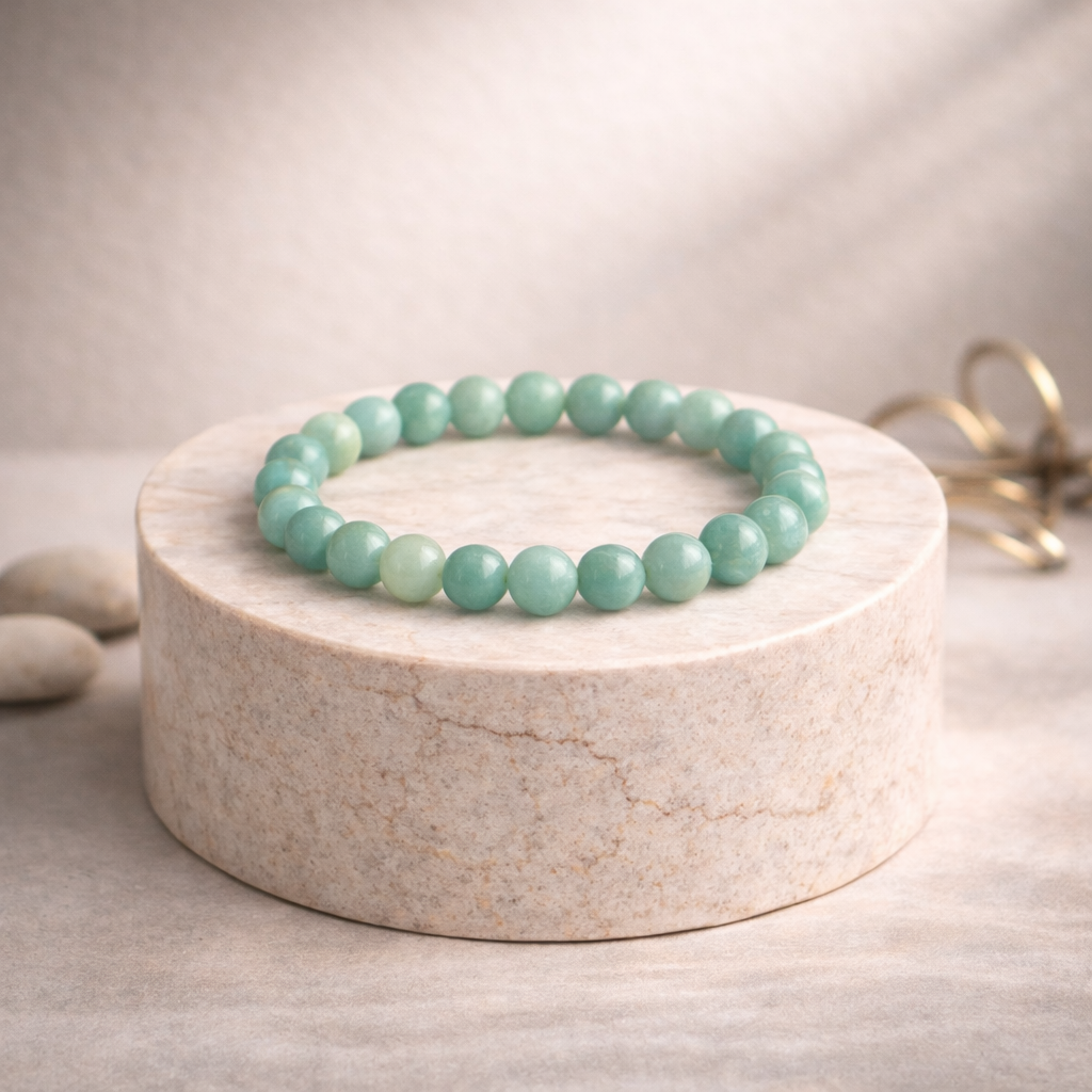Natural Amazonite Bracelet