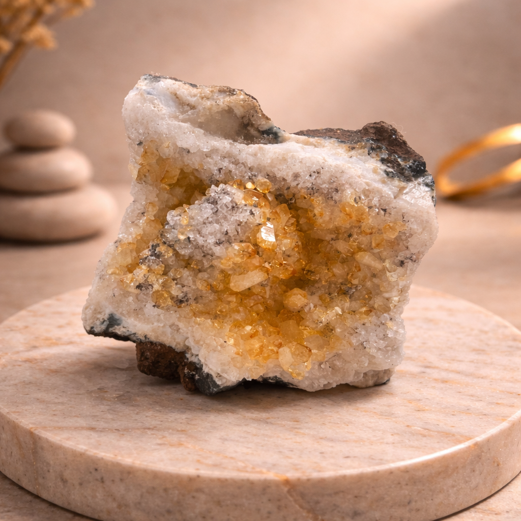 Citrine Geod