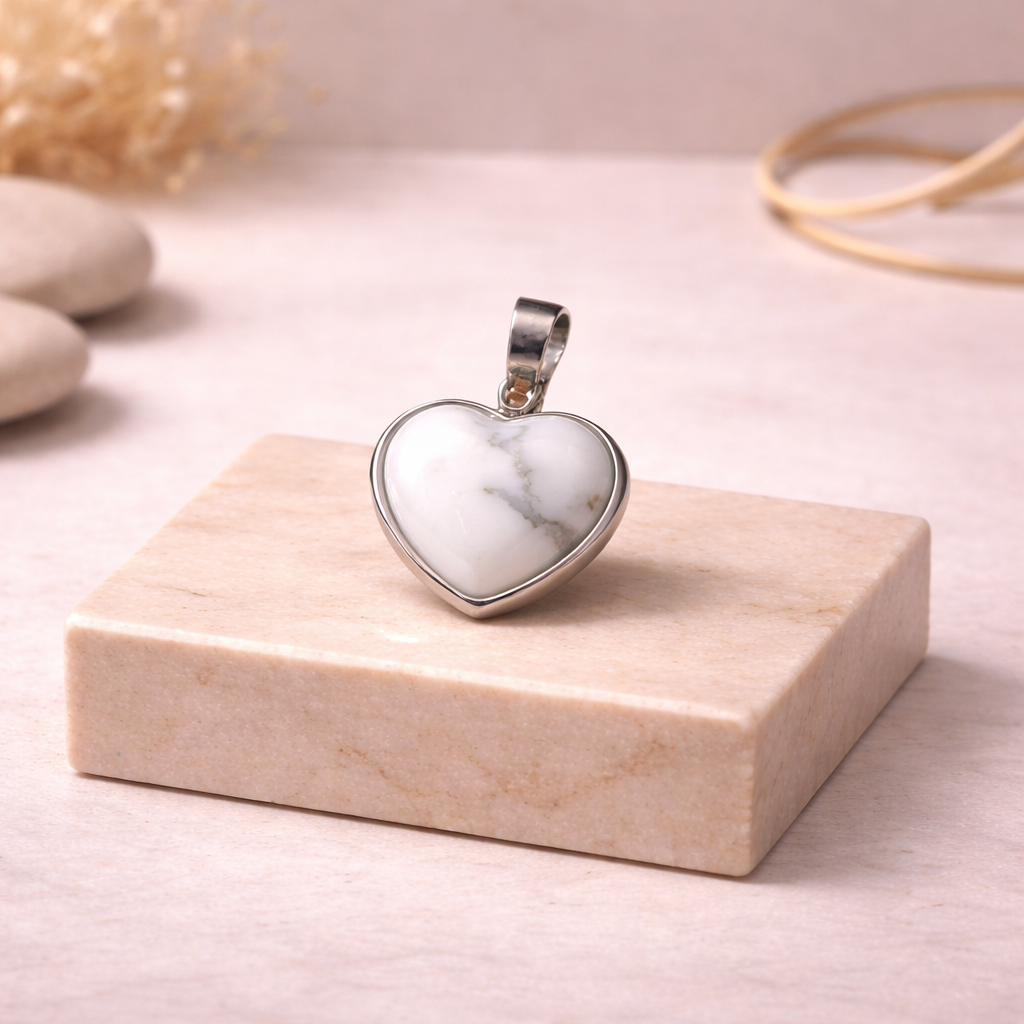 Natural Crystal Stone Heart Shape