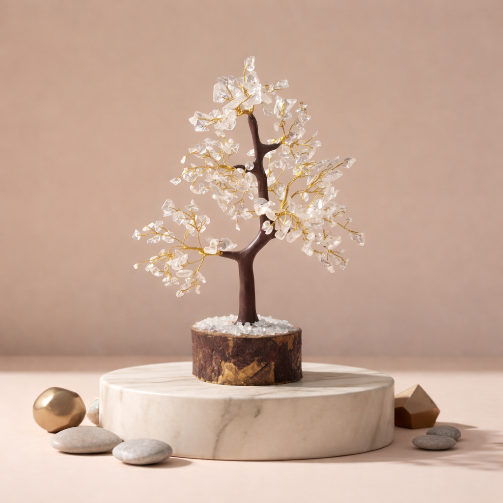 Clear Quartz Tree