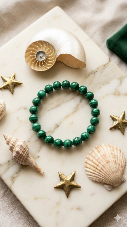 Malachite Bracelet For Self-Understanding