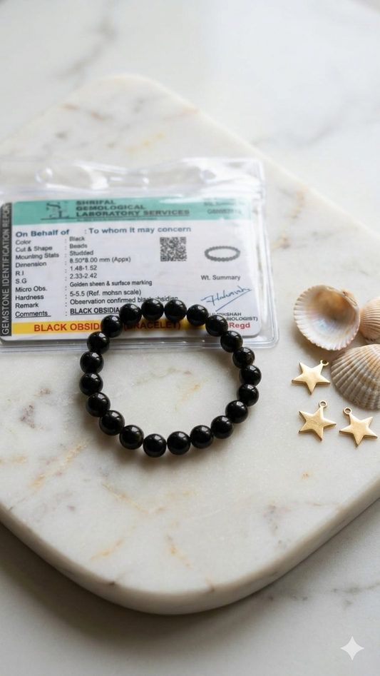 Black Obsidian Bracelet