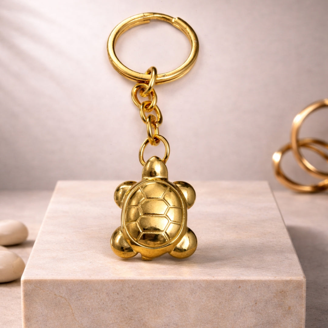 Turtle Key Chain For Prosperity and Success