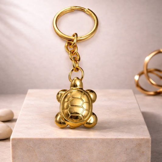 Turtle Key Chain For Prosperity and Success