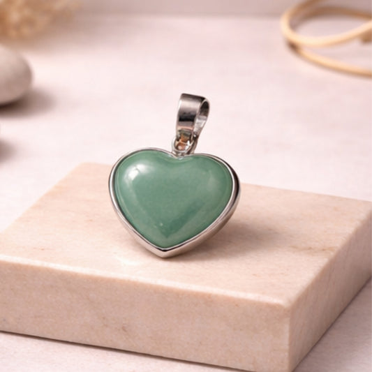 Natural Crystal Stone Heart Shape