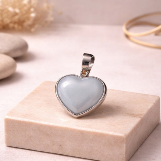 Natural Crystal Stone Heart Shape