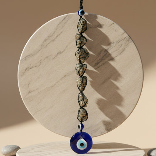 Pyrite With  Evil Eye